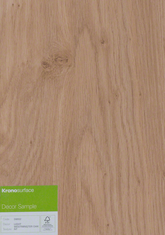 8932 Light Westminster Oak Kronospan Melamine MDF - Peter Benson ...